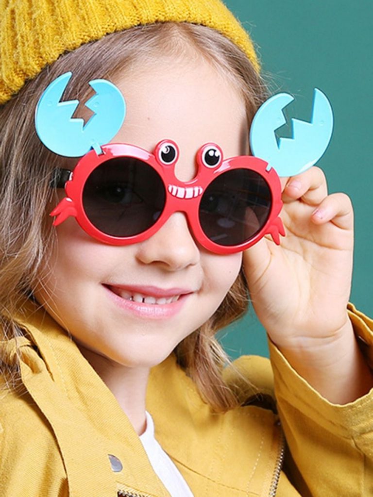 Kid Crab Pattern Sunglasses